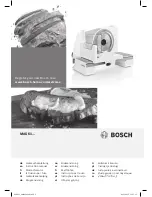 Предварительный просмотр 1 страницы Bosch MAS61 Series Instruction Manual