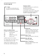 Предварительный просмотр 8 страницы Bosch Maxx 5 Operating And Installation Instruction