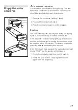 Preview for 21 page of Bosch Maxx WTL 6100 Instruction Manual And Installation Instructions