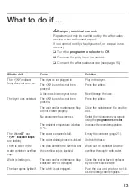 Preview for 23 page of Bosch Maxx WTL 6100 Instruction Manual And Installation Instructions