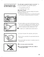 Preview for 33 page of Bosch Maxx WTL 6500 Instruction Manual And Installation Instructions