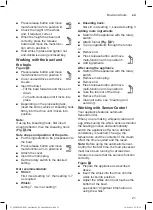 Preview for 21 page of Bosch MaxxiMUM MUMX50GXCN Instruction Manual