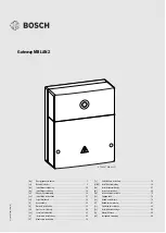 Preview for 1 page of Bosch MB LAN 2 Installation Instructions Manual