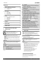 Preview for 30 page of Bosch MB LAN 2 Installation Instructions Manual