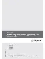 Bosch MC4W15-1D Installation Manual предпросмотр