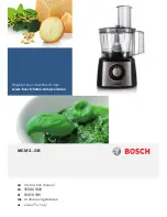 Предварительный просмотр 1 страницы Bosch MCM?3...GB Instruction Manual