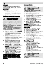 Предварительный просмотр 92 страницы Bosch MCM21 Series Operating Instructions Manual