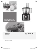 Bosch MCM3...AU Instruction Manual preview