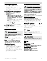 Preview for 19 page of Bosch MCM4006GB Operating Instructions Manual