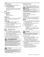 Preview for 6 page of Bosch MCM41 Series Operating Instruction