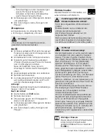 Preview for 8 page of Bosch MCM6 Series Operating Instructions Manual