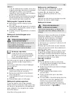 Предварительный просмотр 31 страницы Bosch MCM64051 Operation Instruction Manual