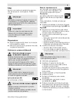 Предварительный просмотр 37 страницы Bosch MCM64051 Operation Instruction Manual