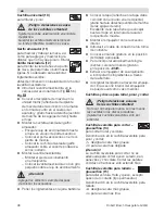 Предварительный просмотр 98 страницы Bosch MCM64051 Operation Instruction Manual