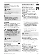 Предварительный просмотр 109 страницы Bosch MCM64051 Operation Instruction Manual