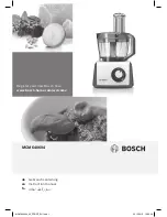 Bosch MCM640604 Instruction Manual preview