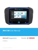 Bosch MD-200 User Manual preview