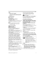 Предварительный просмотр 5 страницы Bosch MFG4 Series Operating Instructions Manual