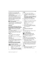 Предварительный просмотр 13 страницы Bosch MFG4 Series Operating Instructions Manual