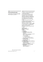 Preview for 21 page of Bosch MFG4 Series Operating Instructions Manual