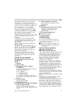 Предварительный просмотр 27 страницы Bosch MFG4 Series Operating Instructions Manual