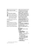 Preview for 29 page of Bosch MFG4 Series Operating Instructions Manual