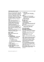 Предварительный просмотр 33 страницы Bosch MFG4 Series Operating Instructions Manual