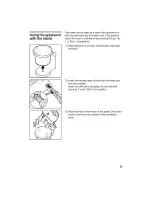 Preview for 9 page of Bosch MFQ 2100 UC Use And Care Manual