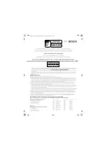 Предварительный просмотр 69 страницы Bosch MFQ30 Series Operating Instructions Manual