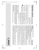 Предварительный просмотр 104 страницы Bosch MFQ35 series Operating Instructions Manual