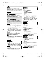 Предварительный просмотр 6 страницы Bosch MFQ363 Series Operating Instructions Manual