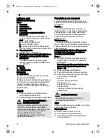 Предварительный просмотр 46 страницы Bosch MFQ363 Series Operating Instructions Manual