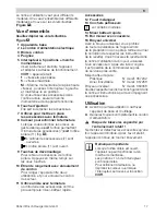 Preview for 17 page of Bosch MFQ36460 Operating Instructions Manual