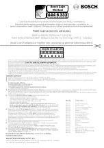 Предварительный просмотр 66 страницы Bosch MFQ4...RW Instruction Manual