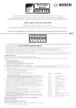 Preview for 86 page of Bosch MFQ4030K Instruction Manual