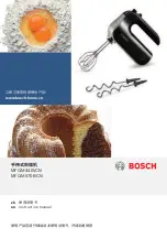 Bosch MFQM440VCN Instruction Manual предпросмотр