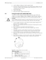 Предварительный просмотр 29 страницы Bosch MIC 612 Series Installation Manual