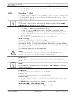 Предварительный просмотр 67 страницы Bosch MIC-71 series Operation Manual