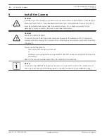 Preview for 16 page of Bosch MIC-71xx Installation Manual