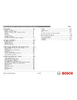 Предварительный просмотр 3 страницы Bosch MIC Series 412TF Installation And Operation Manual