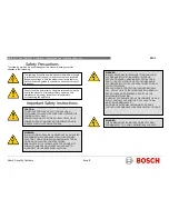 Предварительный просмотр 4 страницы Bosch MIC Series 412TF Installation And Operation Manual