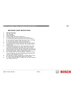 Предварительный просмотр 5 страницы Bosch MIC Series 412TF Installation And Operation Manual