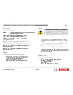 Предварительный просмотр 9 страницы Bosch MIC Series 412TF Installation And Operation Manual