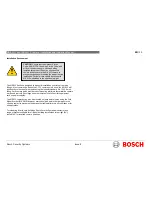 Предварительный просмотр 10 страницы Bosch MIC Series 412TF Installation And Operation Manual