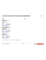 Предварительный просмотр 69 страницы Bosch MIC Series 412TF Installation And Operation Manual