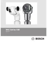 Bosch MIC Series 550 User Manual предпросмотр