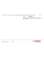 Предварительный просмотр 6 страницы Bosch MIC-WKT Installation And Operation Manual