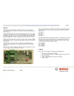 Предварительный просмотр 7 страницы Bosch MIC-WKT Installation And Operation Manual