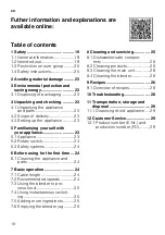 Preview for 18 page of Bosch MMB614 Series Information For Use