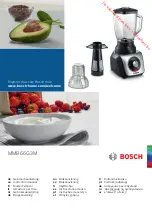 Bosch MMB66G3M Instruction Manual предпросмотр